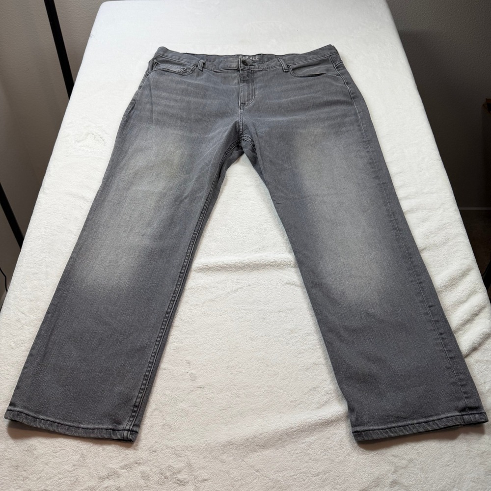 Red Ale by Alesbury Jeans Mens 40x30 Washed Grey Good Straight Leg MW20064-RX